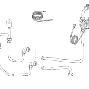 Kit sonde sanitaire pour ballon d‘eau chaude sanitaire Conforto - ATLANTIC - 074603 Nouvelle Collection