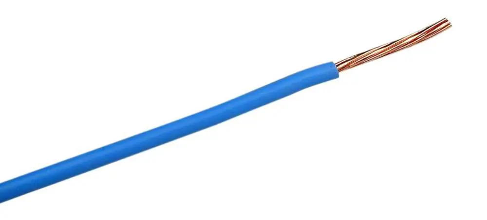 Prix Choc Fil électrique H07V-R 6 mm² semi-rigide bleu au mètre - NEXANS