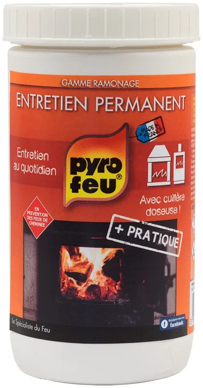 Ramonage entretien de saison pot de 800 g PYROFEU Offre Spéciale