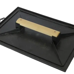 Taloche en plastique noire 26 x 35 cm rectangulaire Commander Vite