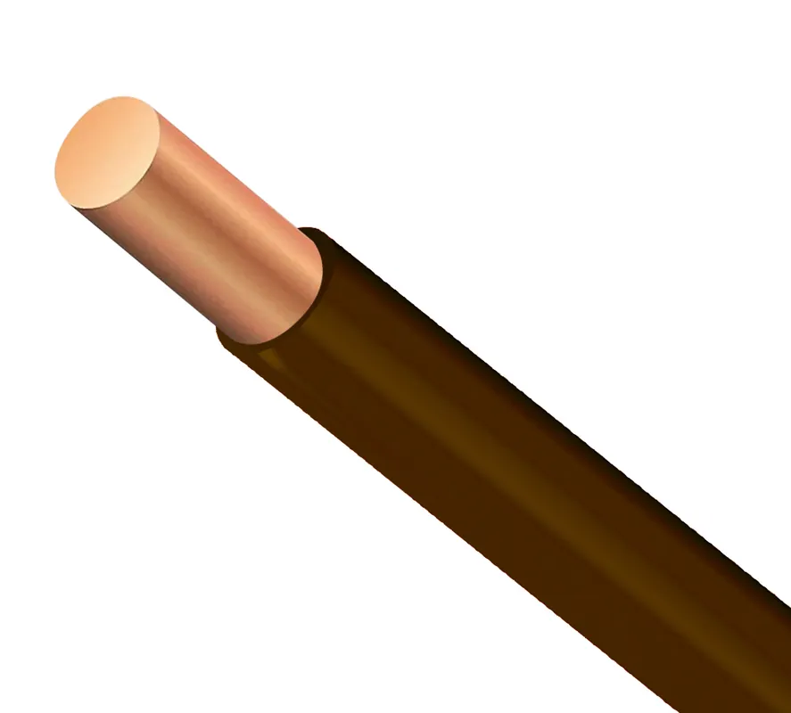 Fil HO7V-U 1x1,5mm² 100m marron Achat Immédiat