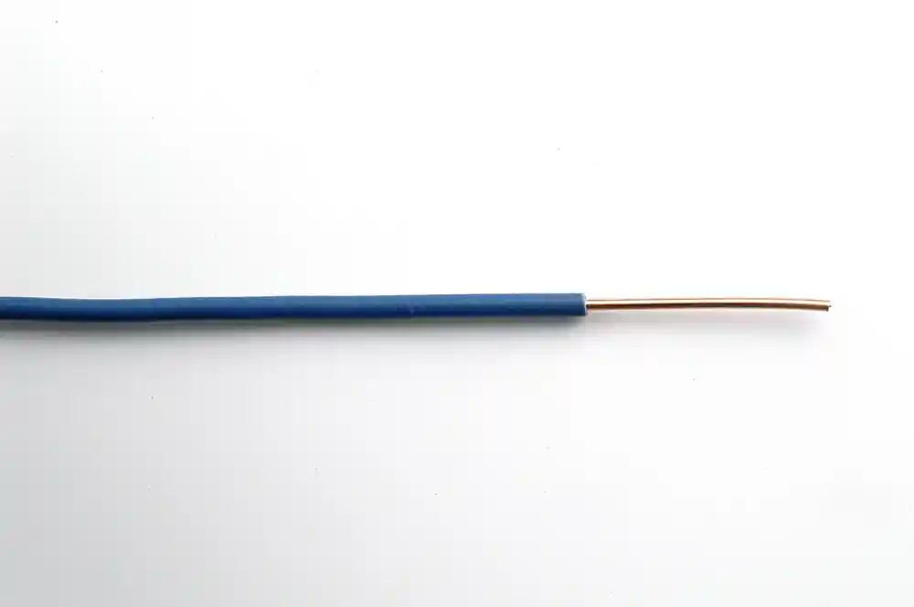 Petit Prix Fil électrique H07V-R 10 mm² semi-rigide bleu au mètre - NEXANS