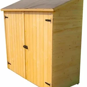 Abri de jardin - Bois - 16mm - 1m2 HABRITA Meilleure Vente