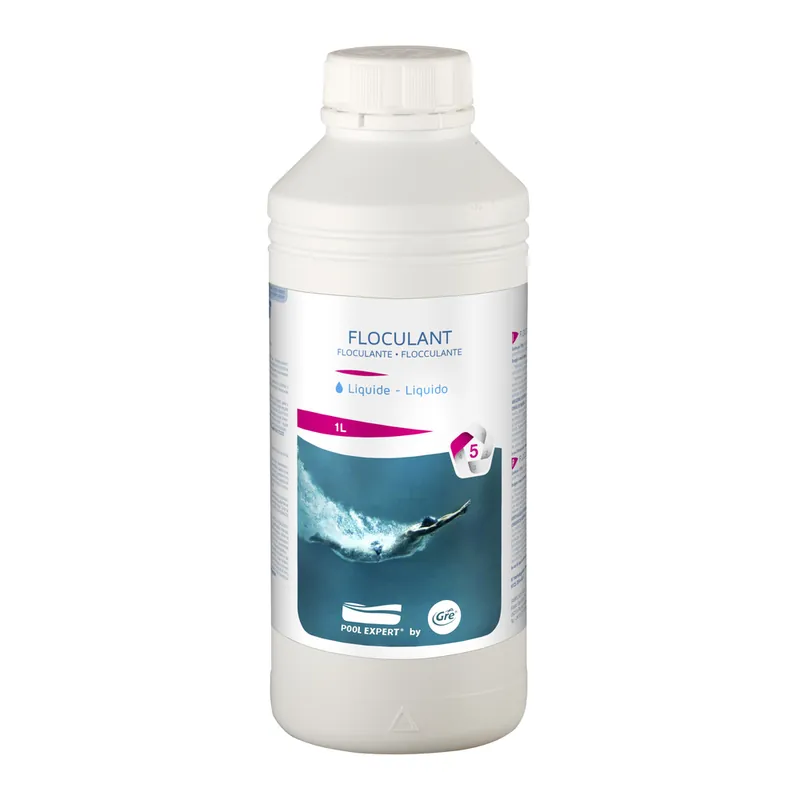 Floculant piscine liquide 1 litre GRE Jusqu'à Épuisement Des Stocks