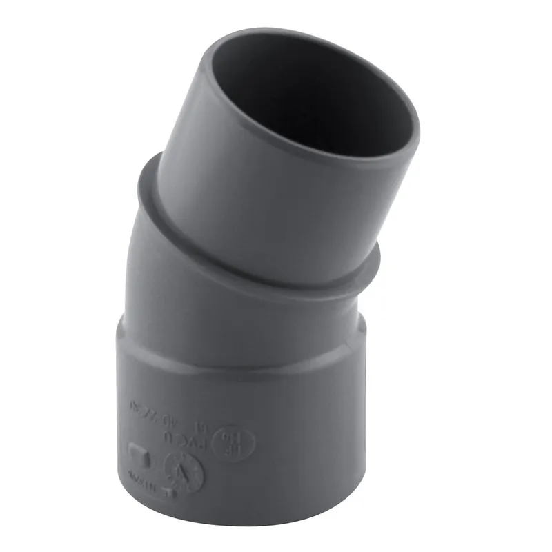 Nouvel Arrivage Coude PVC évacuation 20° mâle/femelle Ø40 - FITT