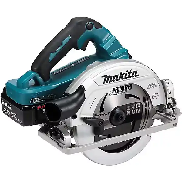 Remise Scie circulaire Ø 190 mm 2x5Ah 18V LXT ®MAKITA DHS783T2JU en coffret + puce AWS