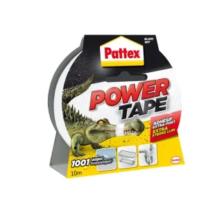 Marque Adhésif Power Tape blanc 10m x 50mm PATTEX