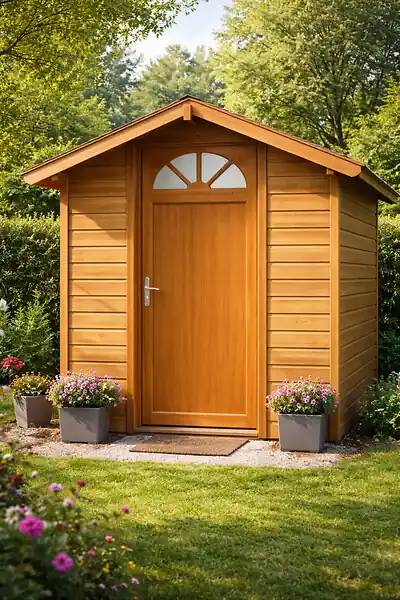 Porte De Service Bois Vitrée Pixos, H215 x L90 cm Côte Tableau p.Droit GD MENUISERIES Marque