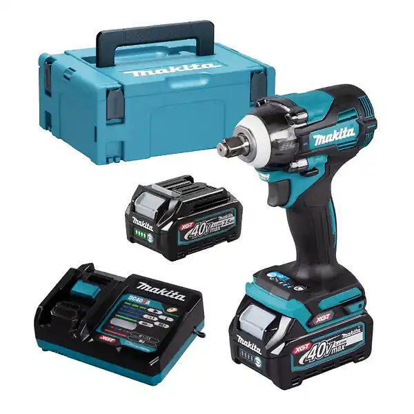 Boulonneuse 1/2’’ 40V max Li-Ion 350 Nm XGT MAKITA TW004GD201 2 x 2,5Ah + chargeur en coffret Mak-Pac Petit Prix