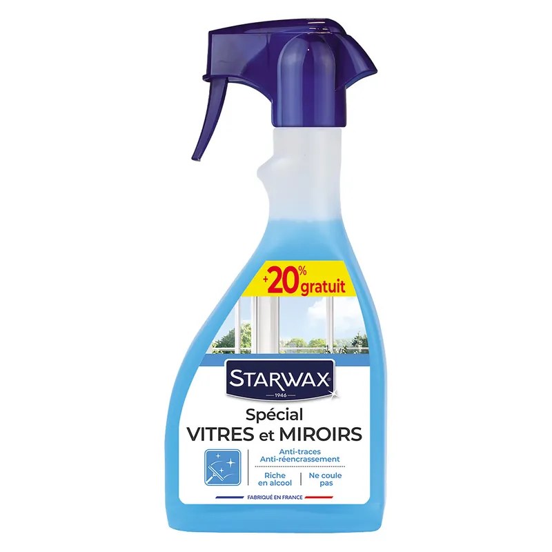 Special vitres 500ml+20%gratuit - STARWAX Réduction