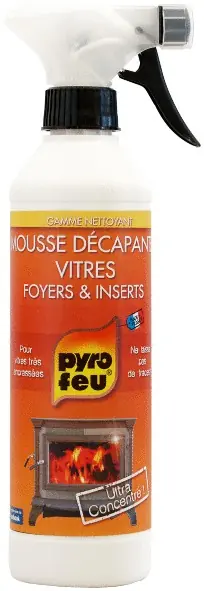 Solde Décapant décrassant vitres foyer et insert 500 ml PYROFEU