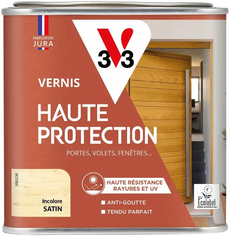 Produit De Marque Vernis Haute Protection satin incolore 0,5 L V33