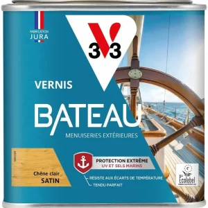 Vernis Bateau satin chêne clair 0,5 L V33 Offre Exclusive