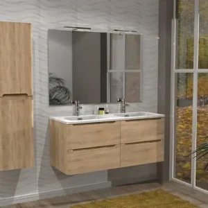 Haute Qualité Meuble de salle de bains Toola - Argile - 120cm CONCILIO