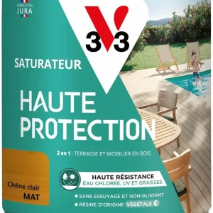 Saturateur Haute Protection chêne clair 0,75 L V33 Seulement Aujourd'hui