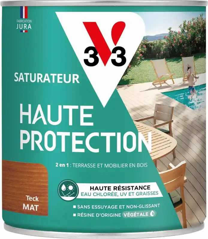 Pas Cher Saturateur Haute Protection teck 0,75 L V33