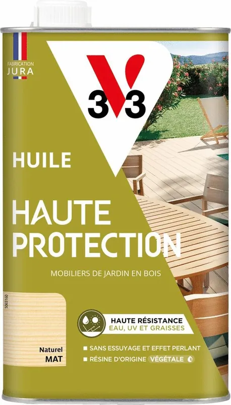 Soldes Huile Haute Protection naturel 1 L V33