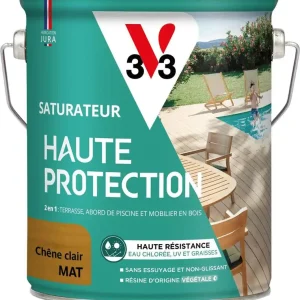 Saturateur Haute Protection chêne clair 2,5 L V33 Achetez Aujourd'hui