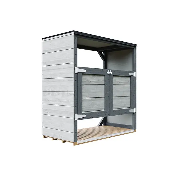 Abri de jardin pour poubelles 2x240L TIMBELA M980A-TUNDRA CAVERN Paiement Sécurisé