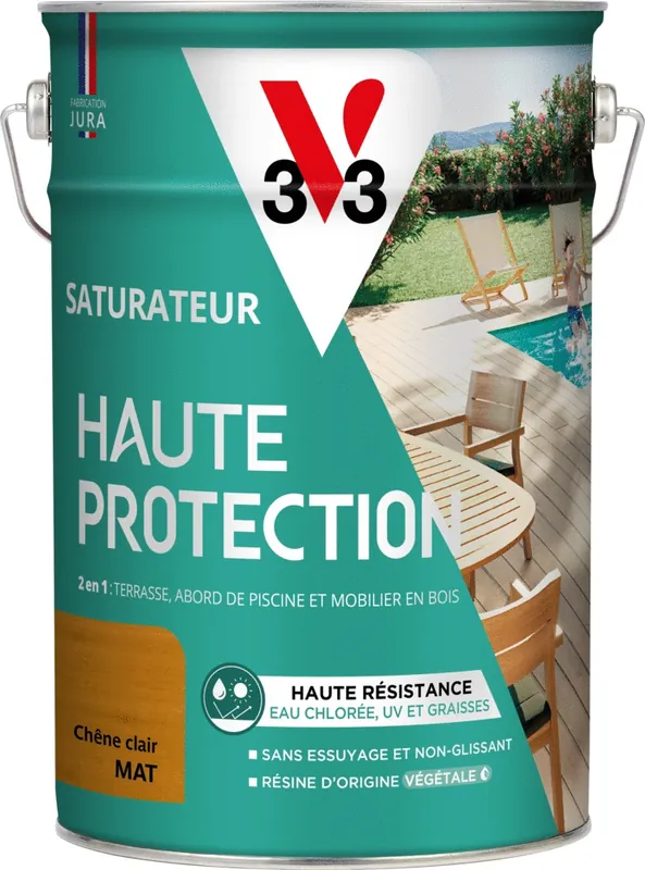 Authentique Saturateur Haute Protection chêne clair 5 L V33