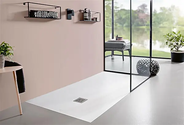 Receveur de douche PLANEO rectangulaire Blanc ultra plat et sans bord - Receveur douche-Dimensions 900X1400-PLANEO BLANC. VILLEROY ET BOCH Commande En Gros
