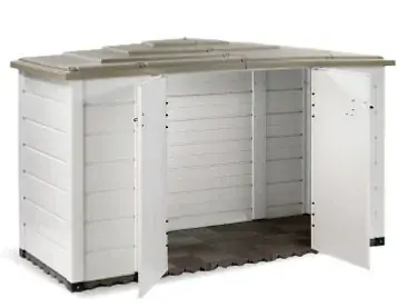 Coffre jardin résine BOX EVO 200 - Beige - L.212xH.133xP.88 HABRITA Commande En Gros