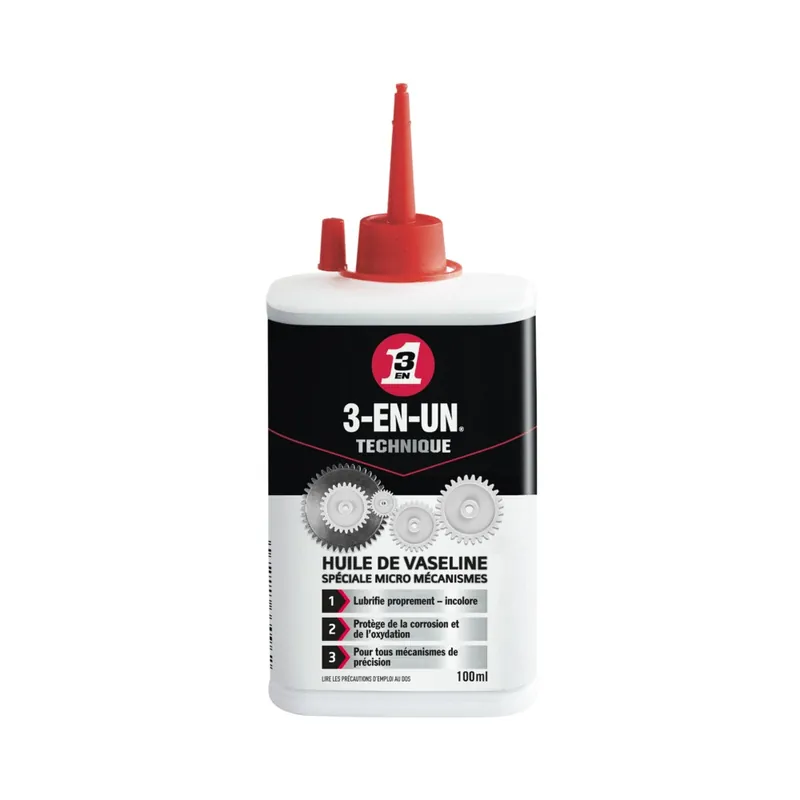Huile de vaseline en burette de 100ml 3-EN -UN Seulement Aujourd'hui
