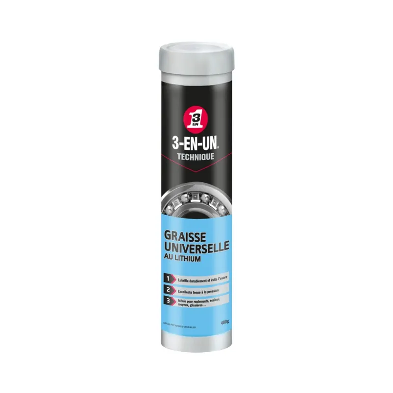 Offre Exclusive Cartouche de graisse universelle au lithium 400g 3-EN-UN
