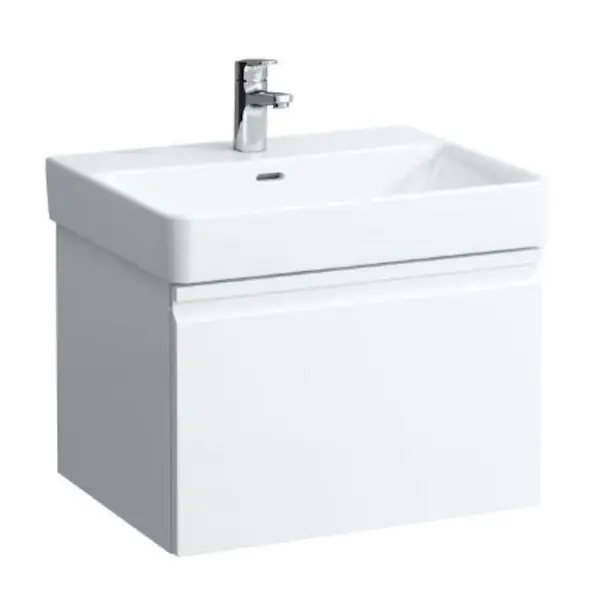 Laufen Pro S 57x45x39 cm meuble de salle de bain suspendu sous lavabo, blanc brillant (H4833710964751) Commander Vite