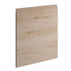 Usine Directe Porte effet bois naturel avec poignée intégrée pour meuble de cuisine Syncron ANV-02 OAK 70 x 60 cm OFITRES