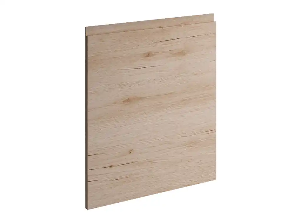 Usine Directe Porte effet bois naturel avec poignée intégrée pour meuble de cuisine Syncron ANV-02 OAK 70 x 60 cm OFITRES