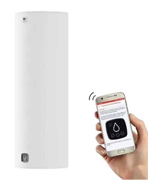 Chauffe-eau DURALIS CONNECT Vertical - 150 l - Vertical mural étroit - Hauteur 1155 mm- réf 271093 - THERMOR Nouvel Arrivage