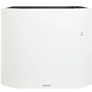 Radiateur connecté Divali Néo horizontal 750W Blanc carat - ATLANTIC - 507669 Dernier Modèle