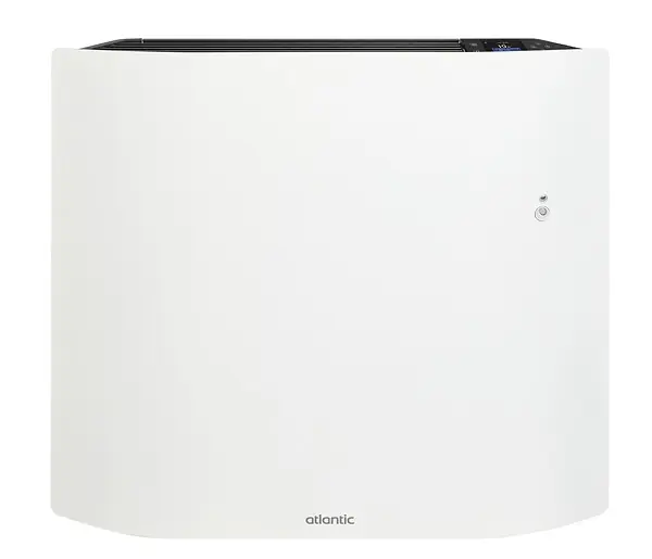Radiateur connecté Divali Néo horizontal 1000W Blanc carat - ATLANTIC - 507670 Offre Limitée