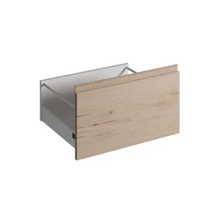 Certifié Façade tiroir effet bois naturel avec poignée intégrée pour meuble de cuisine Syncron ANV-02 OAK 35 x 60 cm OFITRES