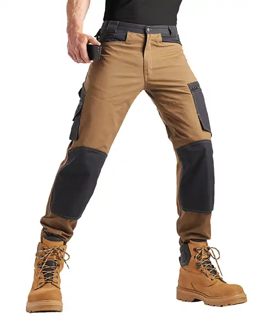 Retour Gratuit Pantalon Kooper marron / noir taille 3 PROFIL