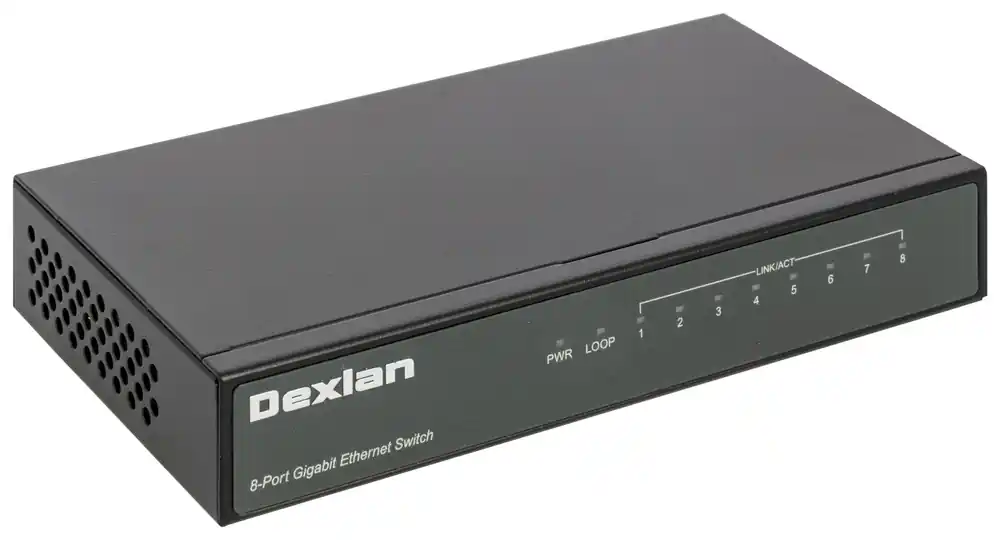 Vente Flash Switch 8 ports RJ45 Gigabit BATILEC