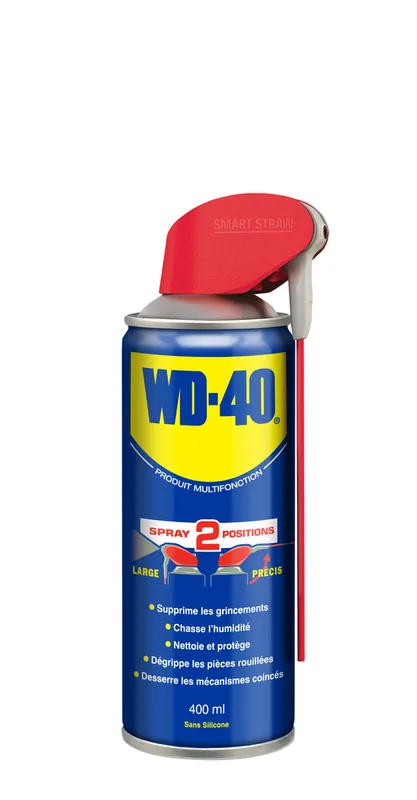 Bon Marché Dégrippant multi-fonctions en aérosol double sparay 400ml WD-40