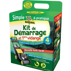 Huile et accessoires pour démarrage moteur 4 temps 5W30 BARDAHL Petit Prix