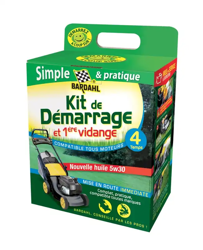 Huile et accessoires pour démarrage moteur 4 temps 5W30 BARDAHL Petit Prix