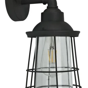 Quantité Limitée Applique extérieur E27 London anthracite IP44 7W 800 lumens blanc chaud - ARLUX