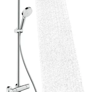Colonne de douche Showerpipe Crometta Varia S 240 avec mitigeur thermostatique HANSGROHE Petit Prix