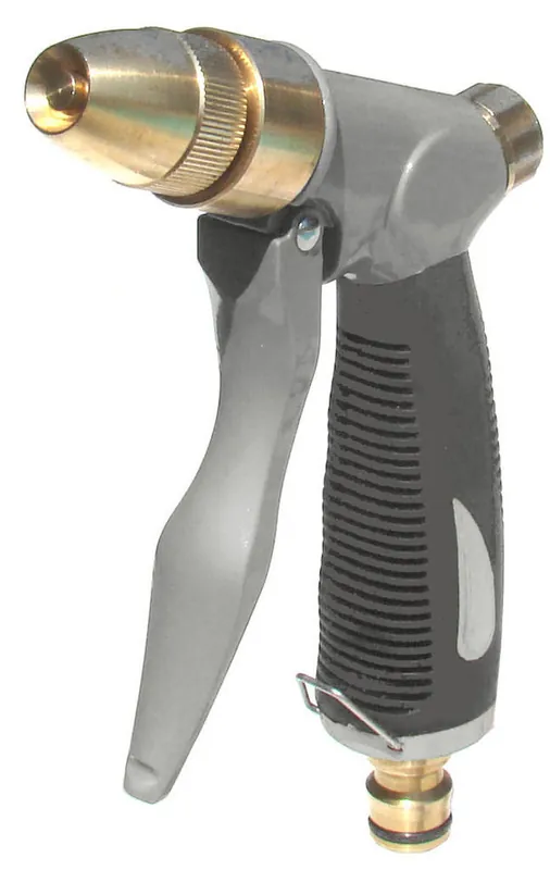 Pistolet d‘arrosage luxe métal jet simple réglable Offre Spéciale