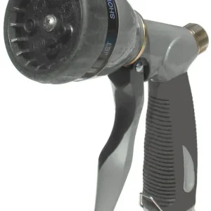 Pistolet d‘arrosage luxe métal 7 jets Pas Cher
