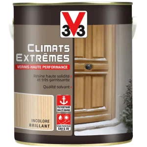 Vernis climats extrêmes brillant incolore 2,5 l V33 Seulement Aujourd'hui