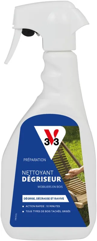 Dégriseur pour mobilier en bois 400 ml V33 Meilleur Choix