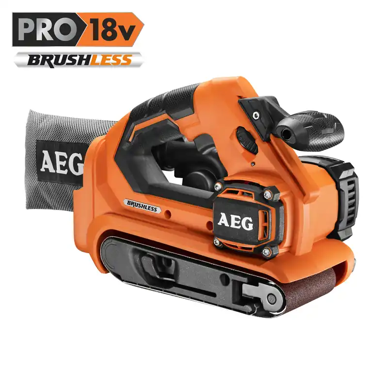 Ponceuse à bande sans fil 18 V 75 x457 mm BHBS18-75BL-0 AEG Produit De Marque