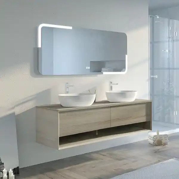 Meuble de salle de bain SANZA 1600 Scandinave DISTRIBAIN Meilleure Vente