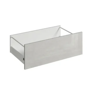 Must-Have Façade tiroir pour meuble de cuisine Glossy metallo 01 brillant 27,6 x 80 cm OFITRES