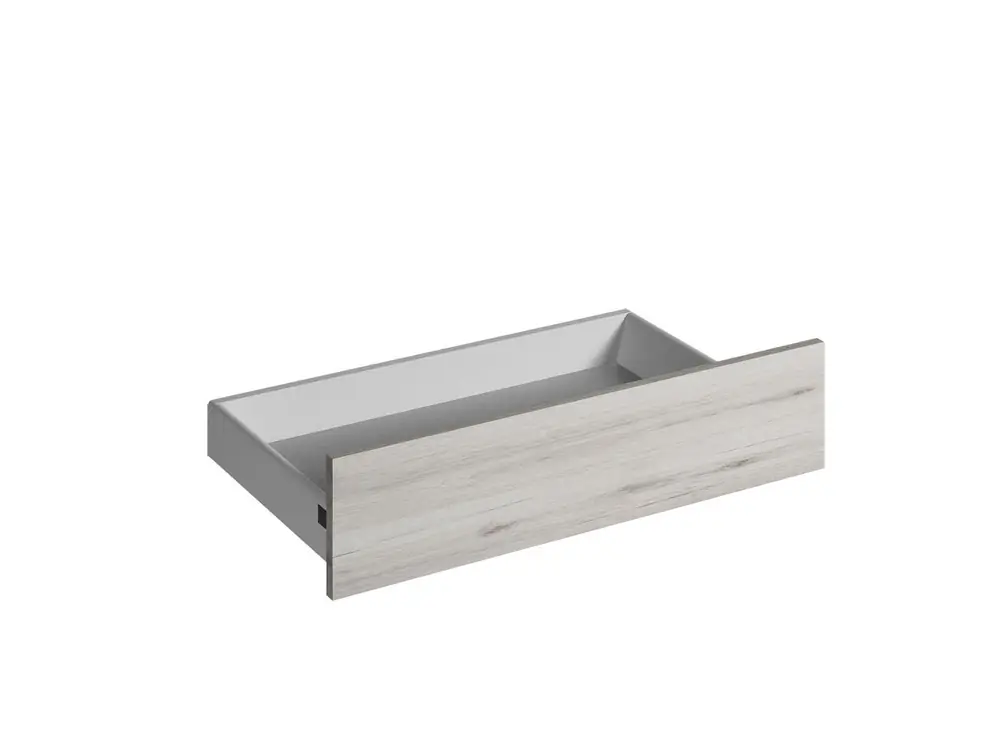 Façade tiroir à cadre effet bois blanchi pour meuble de cuisine Quadro ANV-01 OAK 13,8 x 80 cm OFITRES Prix Cassé